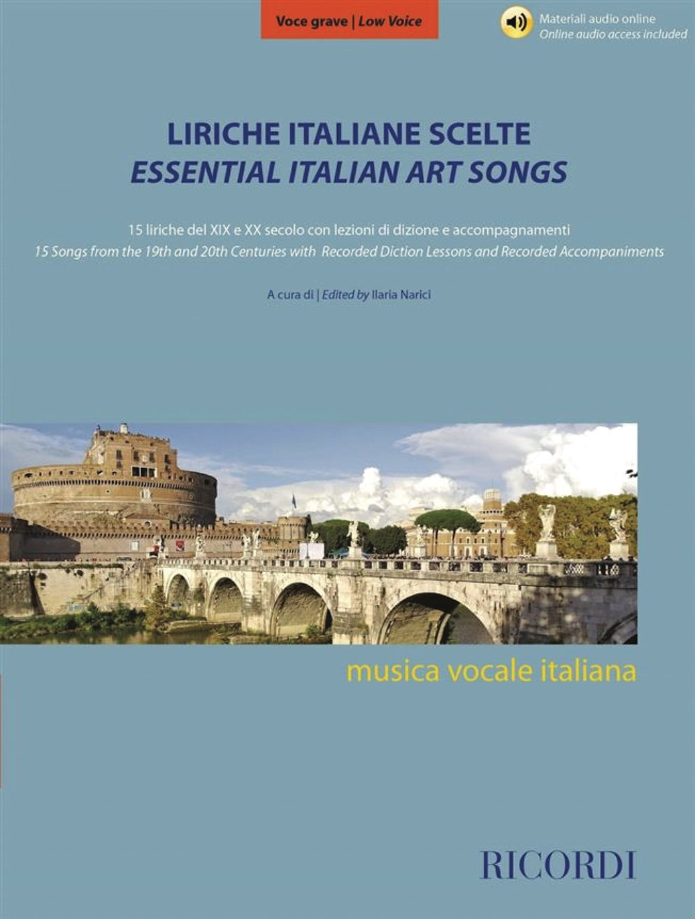 Product Cover for Essential Italian Art Songs – Low Voice