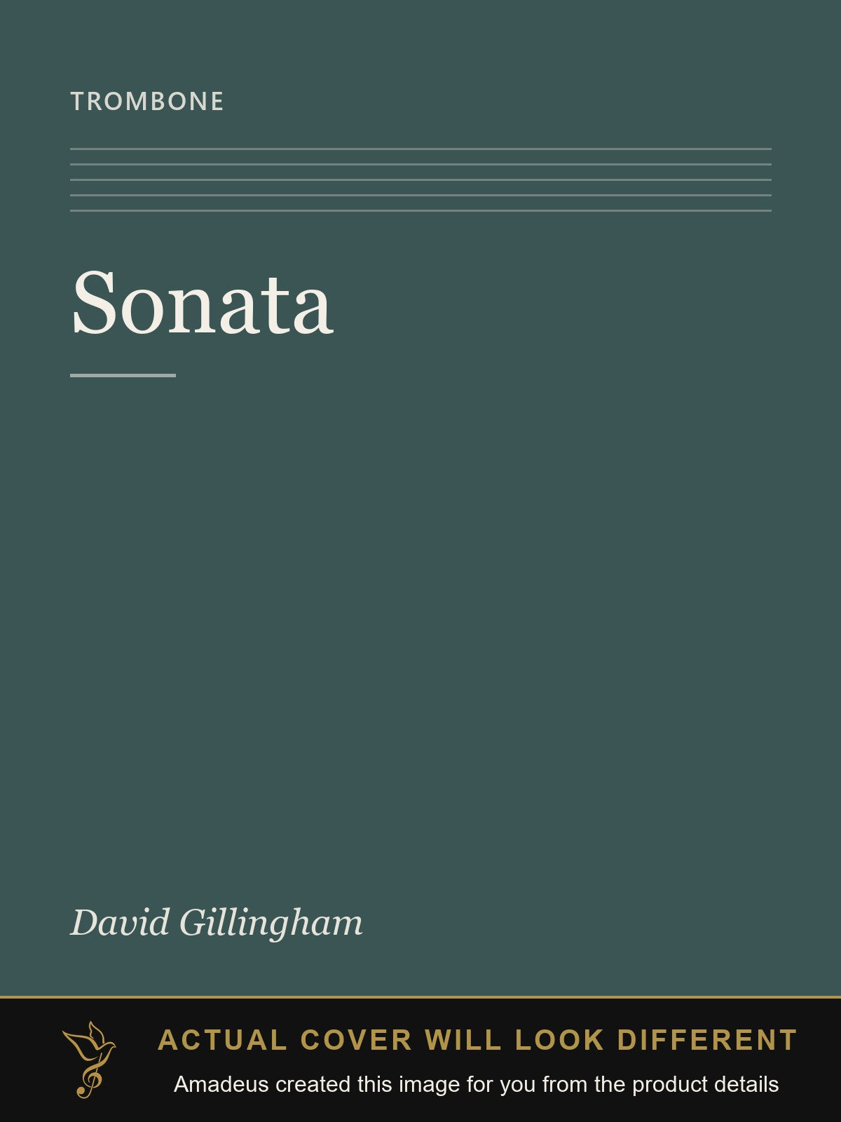 Sonata - Amadeus created this image from the product details; the actual cover will look different