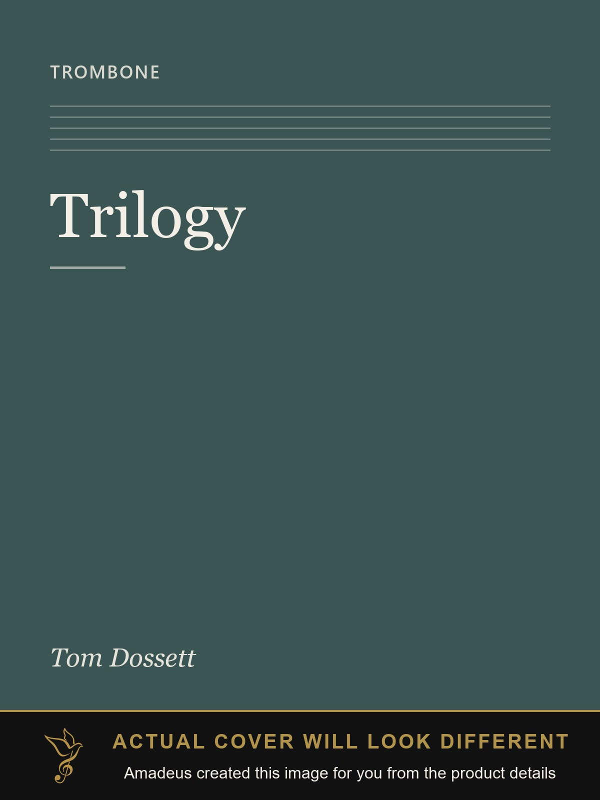 Trilogy - Amadeus created this image from the product details; the actual cover will look different