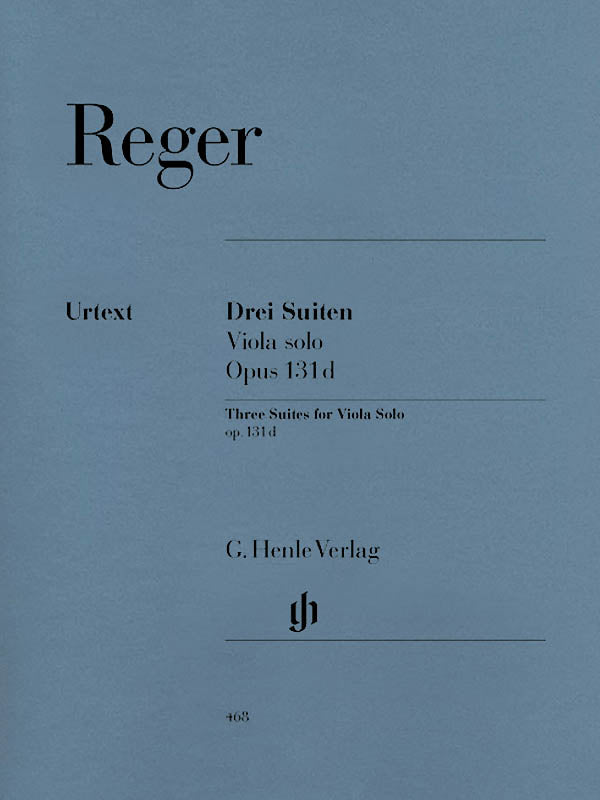 Product Cover for Three Suites for Viola Solo Op. 131d