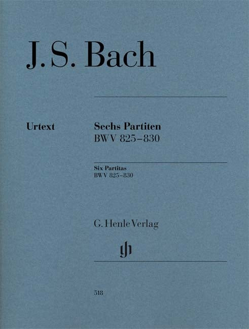 Product Cover for Six Partitas BWV 825-830 Revised Edition