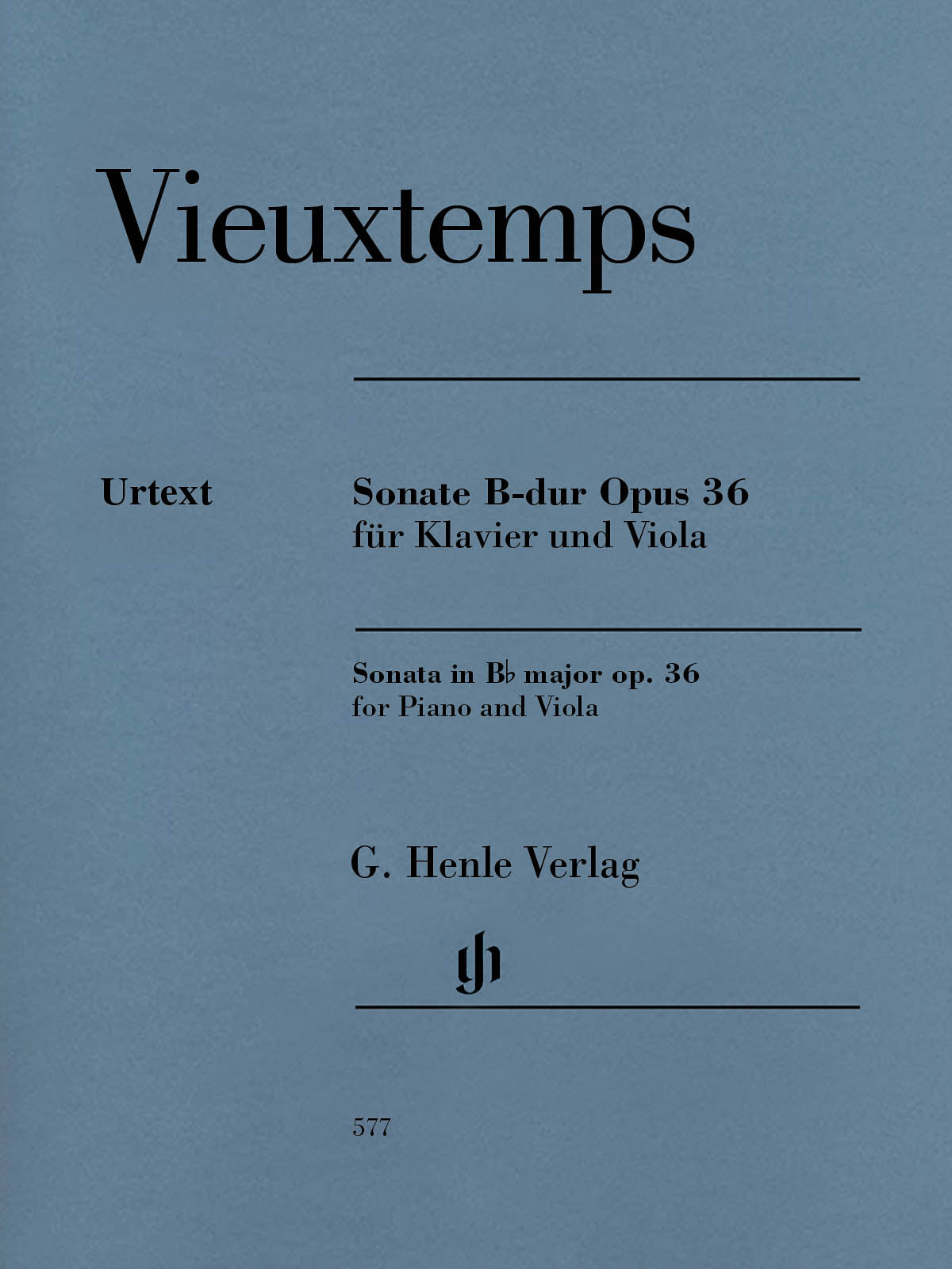 Product Cover for Viola Sonata in B-Flat Major, Op. 36