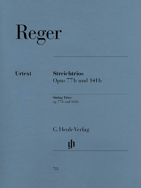 Product Cover for String Trios A minor Op. 77b and D minor Op. 141b