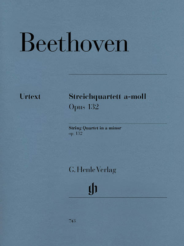 Product Cover for String Quartet A minor Op. 132