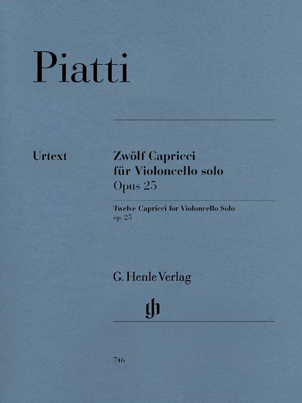 Product Cover for 12 Capricci Op. 25