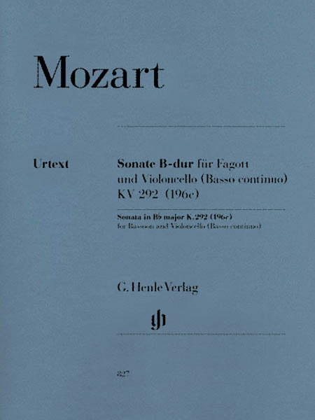 Product Cover for Sonata in B-flat Major, K. 292 (196c)