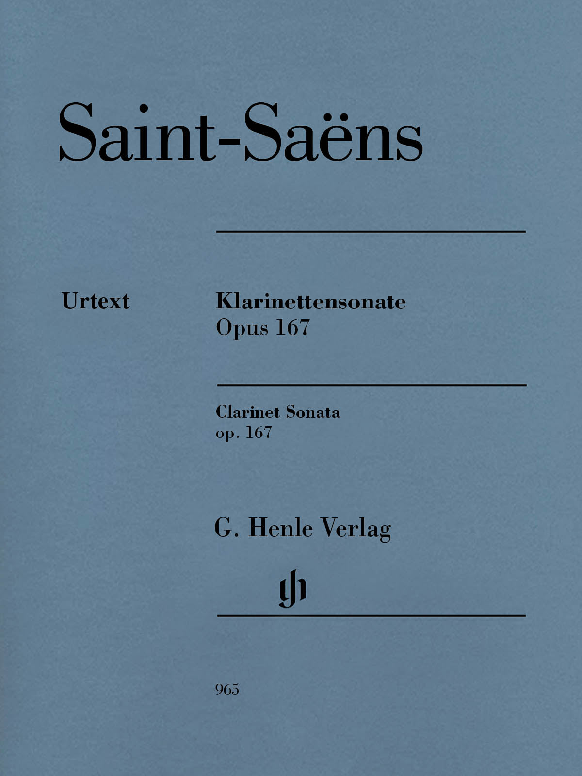 Product Cover for Clarinet Sonata, Op. 167
