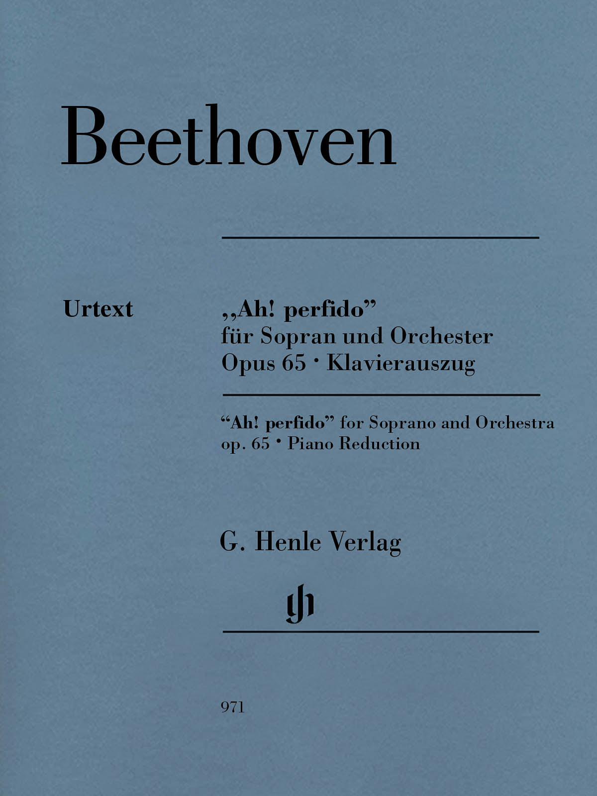 Product Cover for “Ah! Perfido” Op. 65