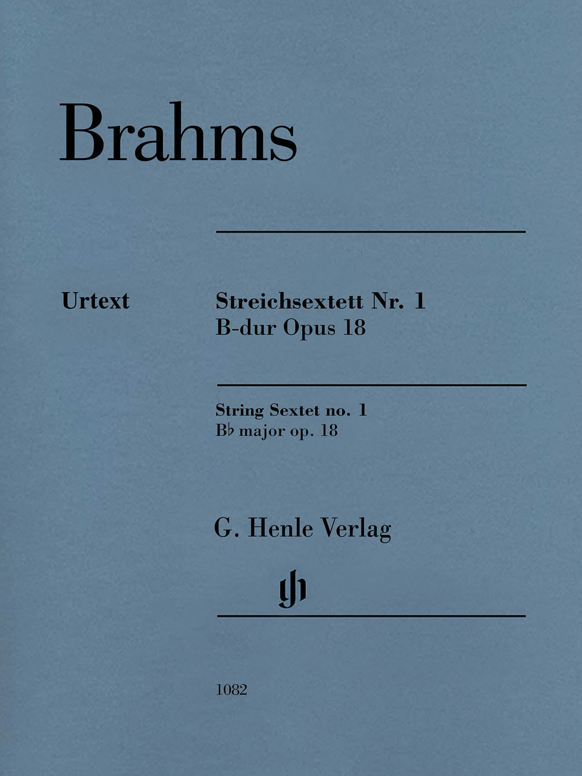 Product Cover for String Sextet No. 1 in B-flat Major, Op. 18