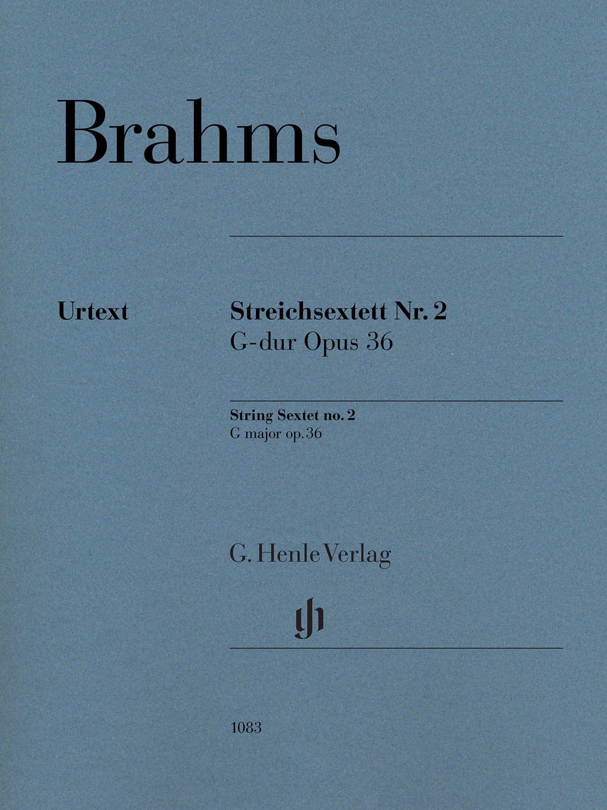 Product Cover for String Sextet No. 2 in G Major, Op. 36