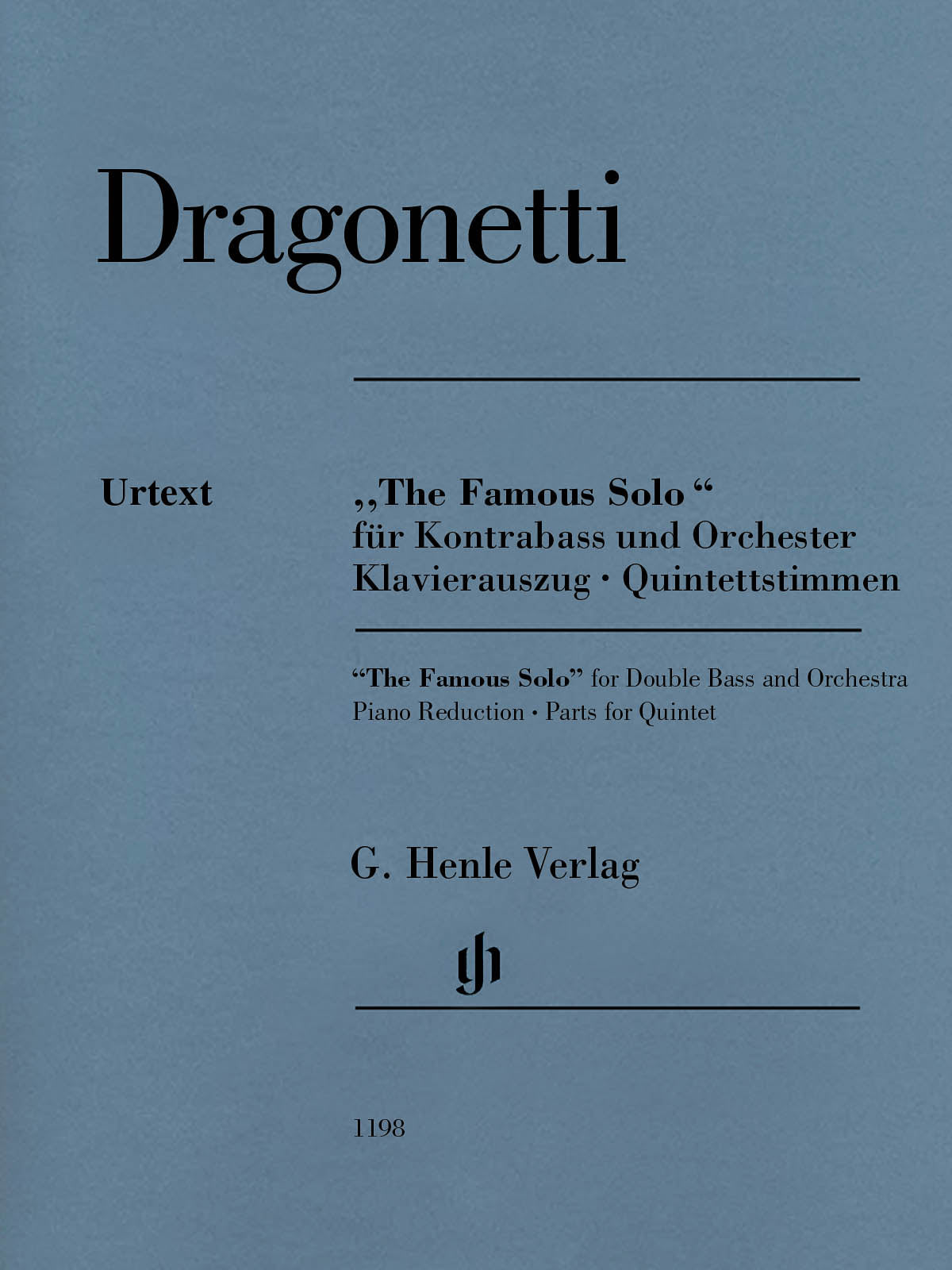 Product Cover for “The Famous Solo” for Double Bass and Orchestra