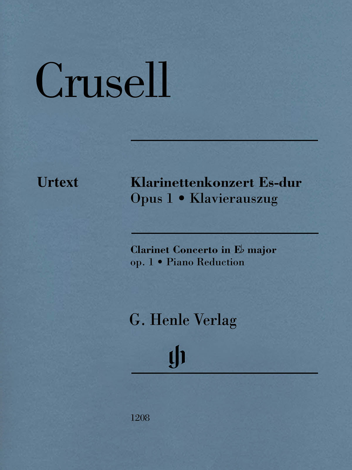 Product Cover for Clarinet Concerto in E-flat Major Op. 1