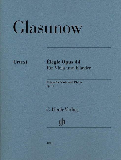 Product Cover for Élégie Op. 44