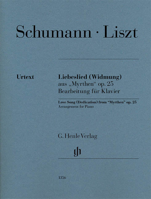 Product Cover for Love Song (Dedication) from “Myrthen” Op. 25