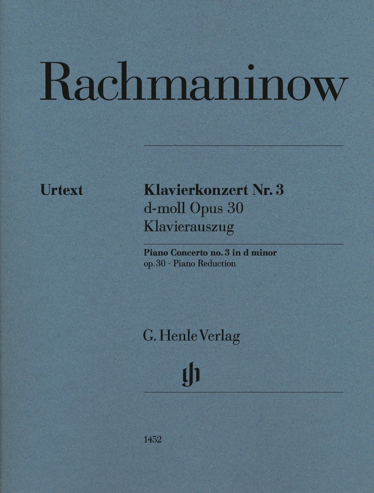 Product Cover for Piano Concerto No. 3, Op. 30 in D minor