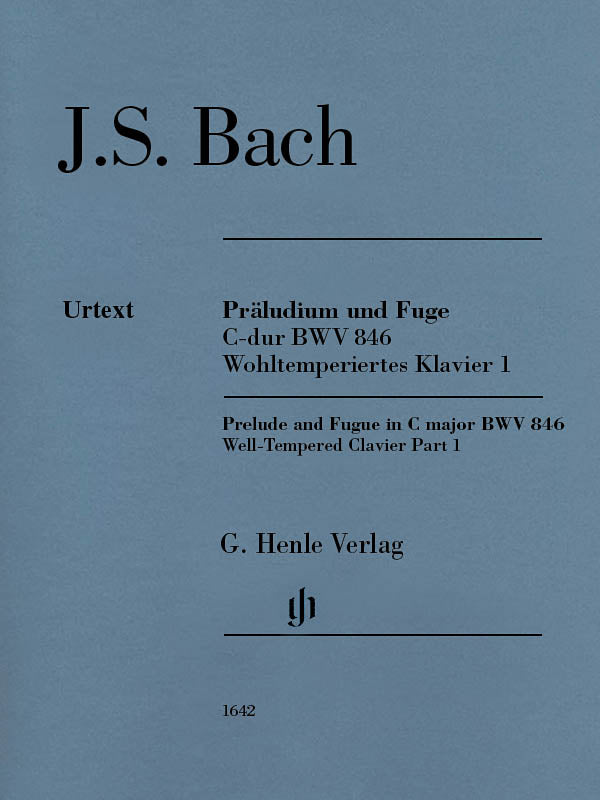 Product Cover for Prelude and Fugue in C Major BWV 846 – (from The Well-Tempered Clavier, Part I)