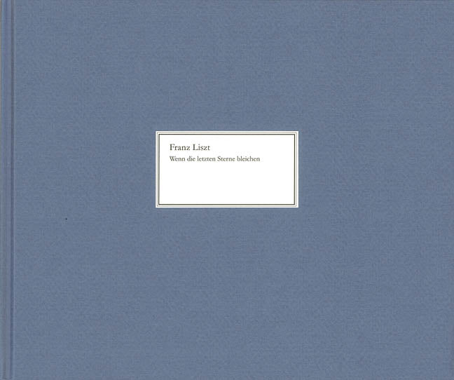 Product Cover for “Wenn Die Letzten Sterne Bleichen” Lied for Voice and Piano, Op. Posthumous