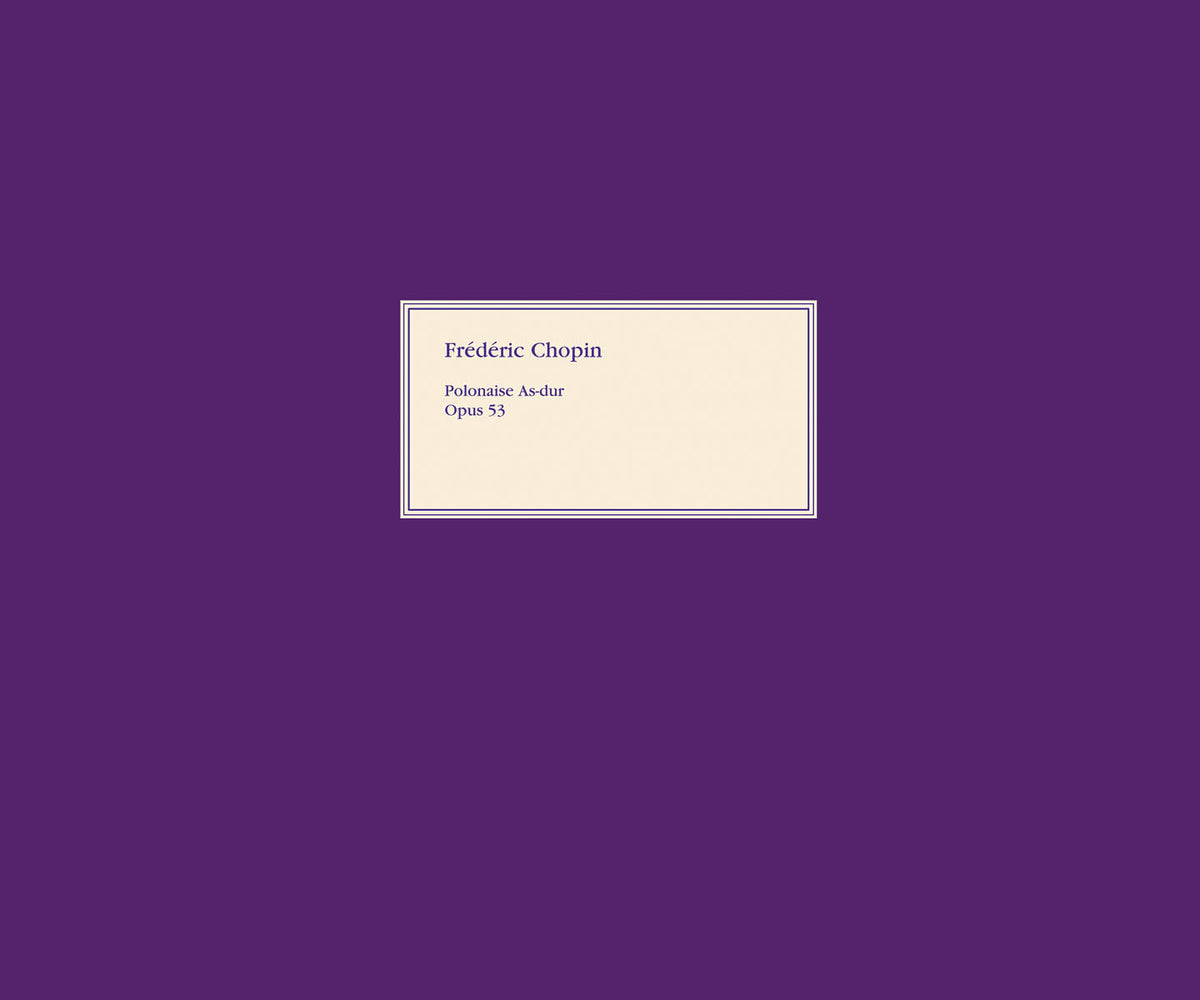 Product Cover for Polonaise in A-flat Major, Op. 53