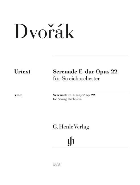 Product Cover for Serenade in E Major, Op. 22