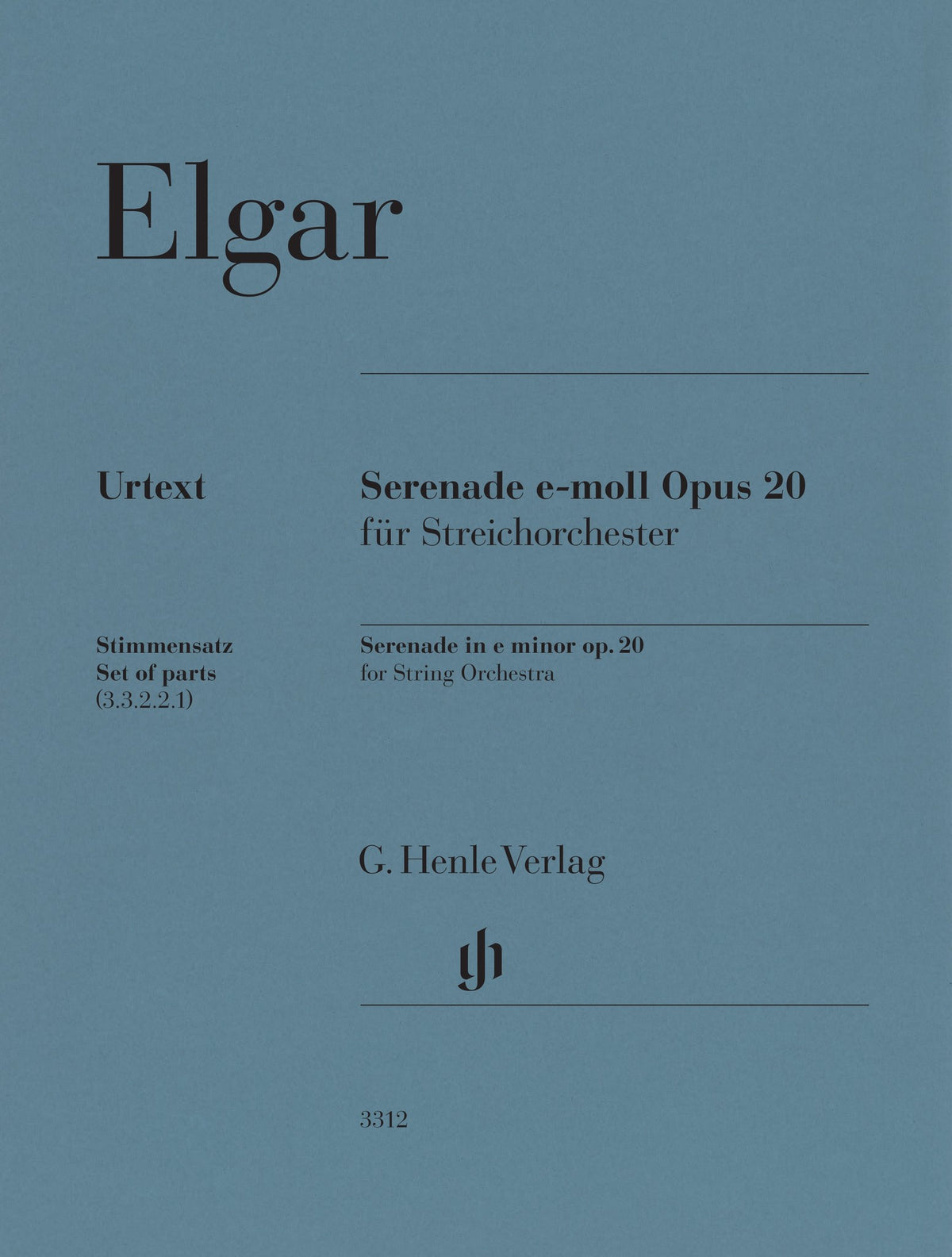 Product Cover for Serenade In E Minor, Op. 20