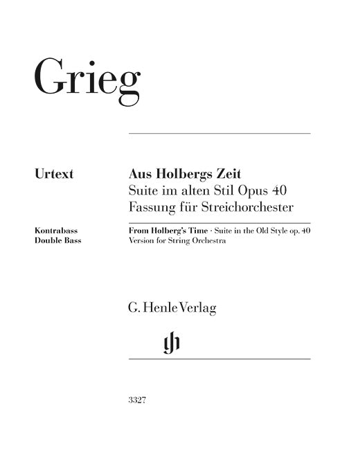 Product Cover for From Holberg's Time Op. 40