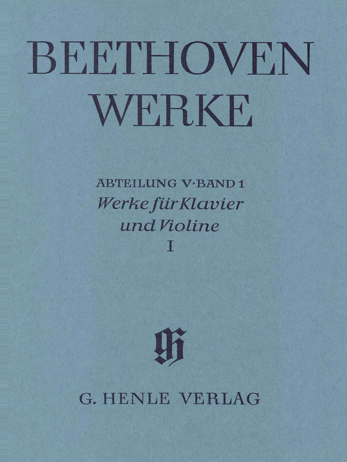 Product Cover for Works for Piano and Violin, Volume I