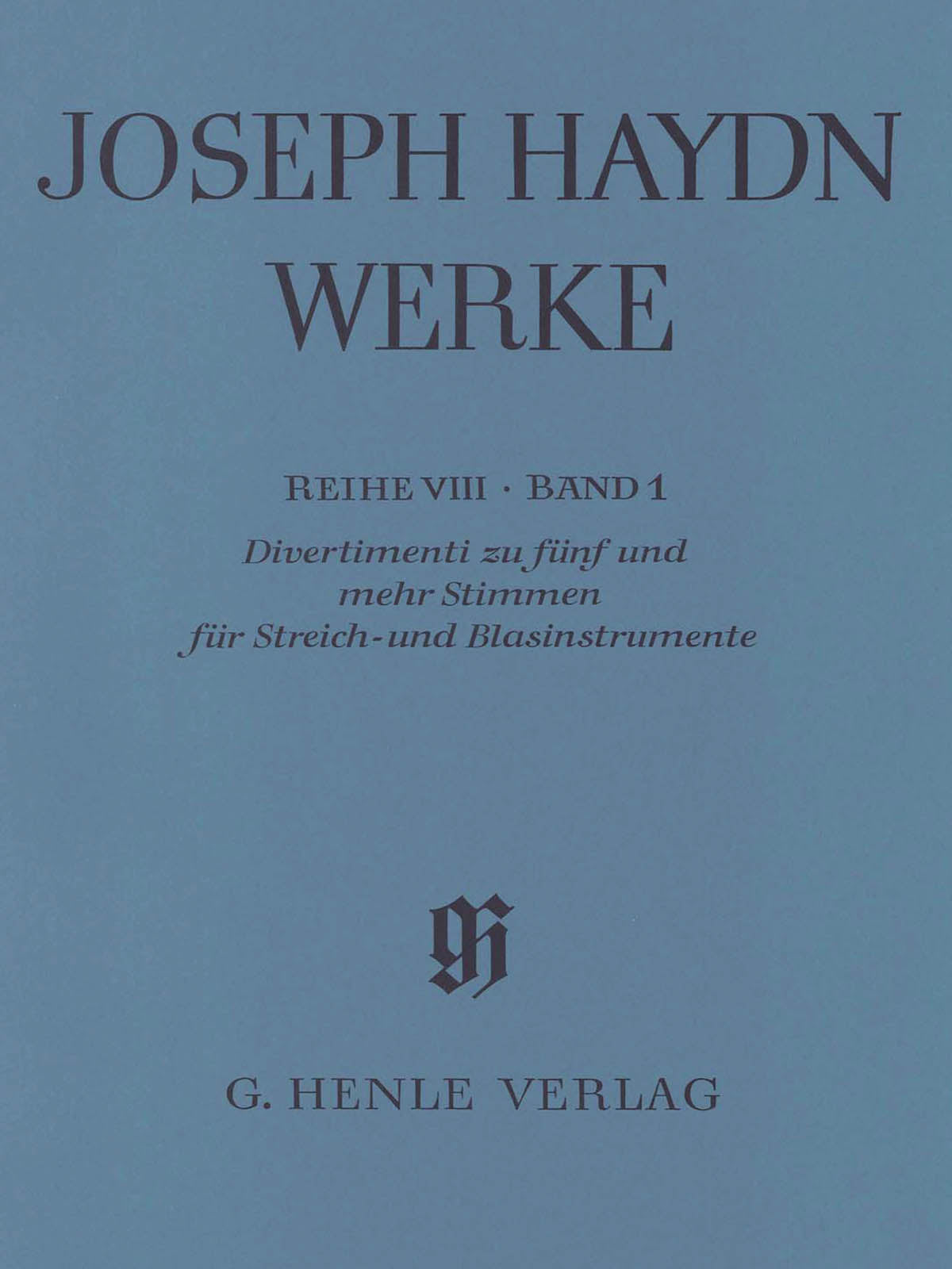 Product Cover for Divertimenti for Five and More Parts for String and Wind Instruments