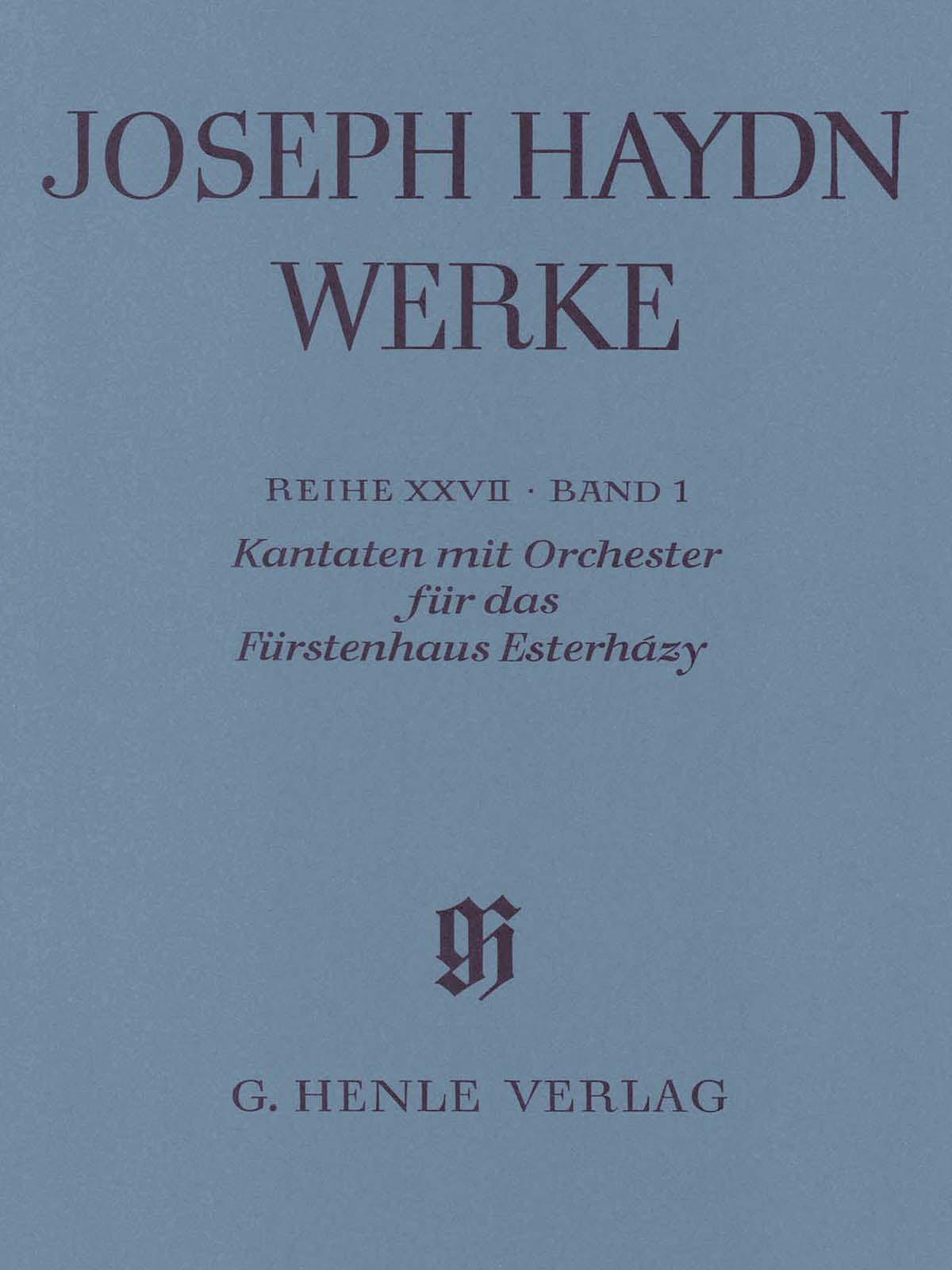 Product Cover for Cantatas with Orchestra for the Princes of Esterházy