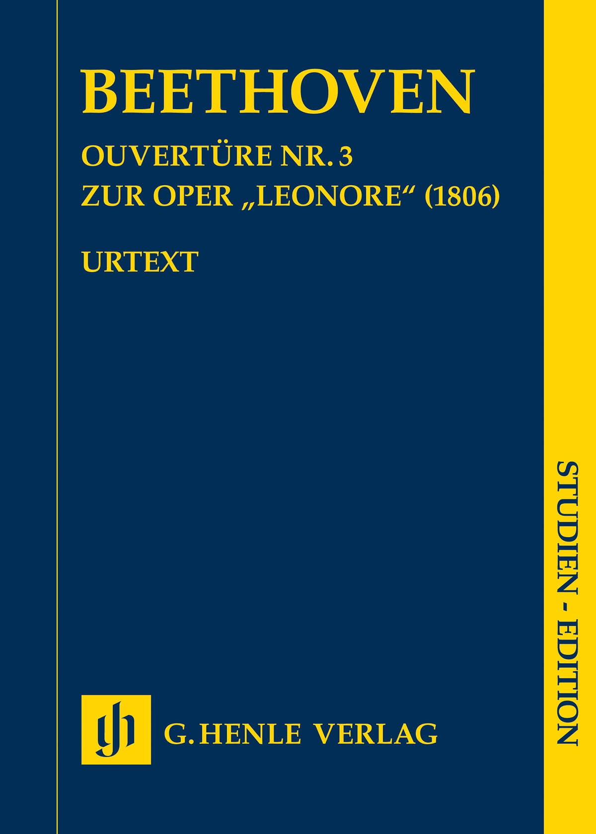 Product Cover for Overture No. 3 for the Opera “Leonore” (1806)