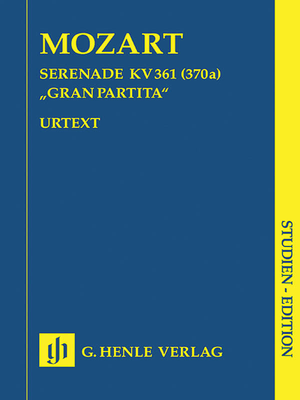 Product Cover for Gran Partita Bb Major K361