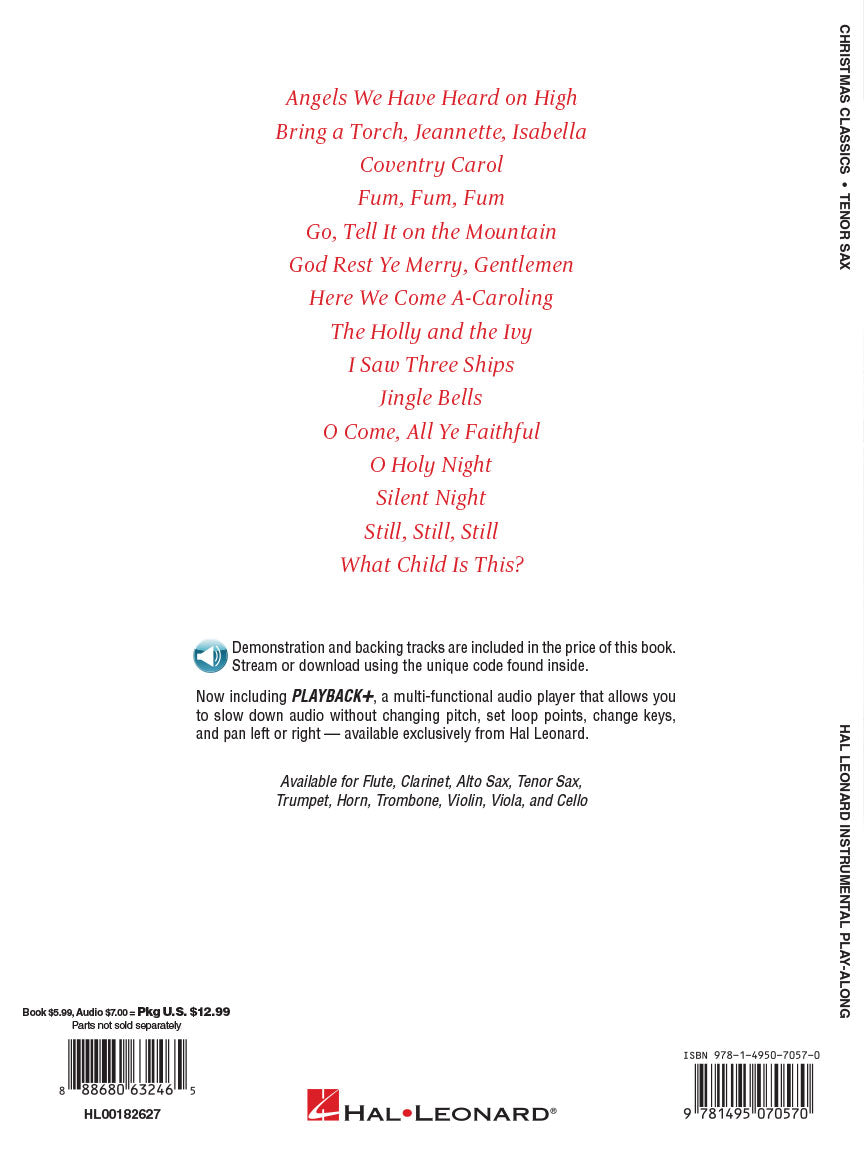 Christmas Classics for Tenor Sax - sample page 5