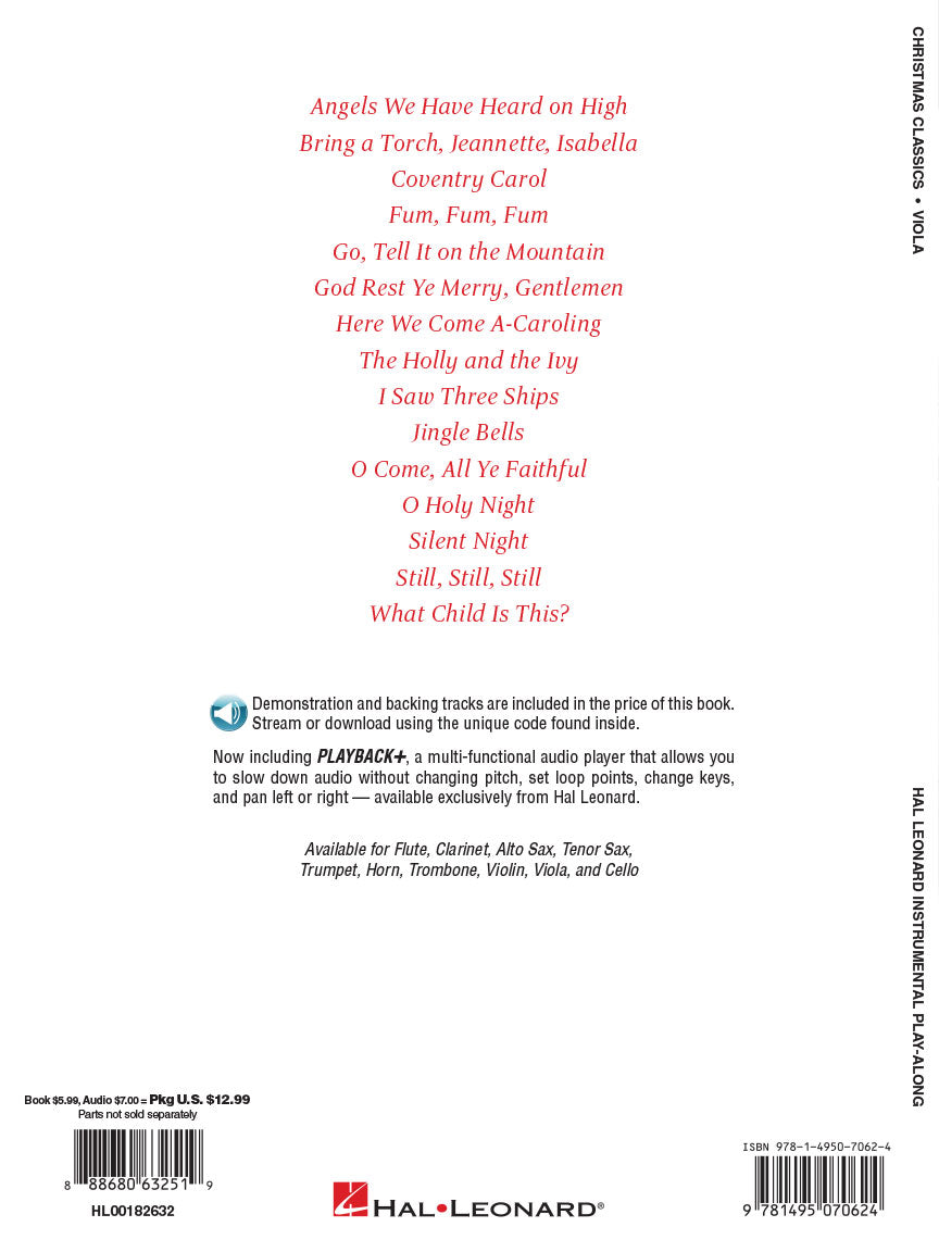 Christmas Classics for Viola - sample page 5