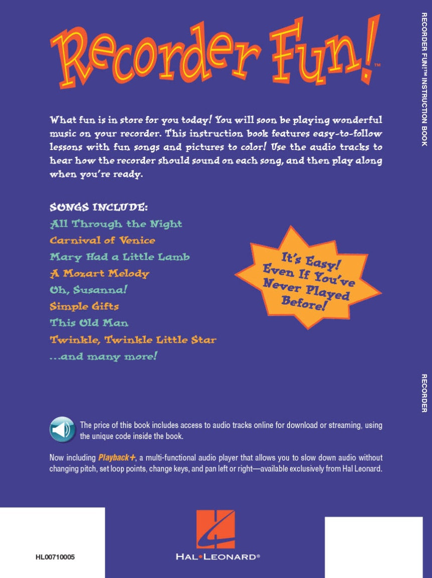 Recorder Fun! Teach Yourself the Easy Way! - sample page 7