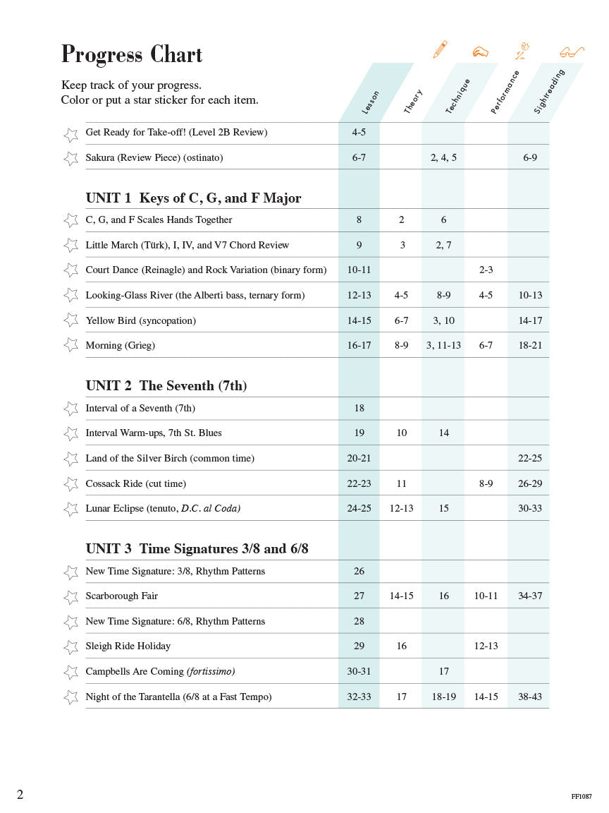 Level 3A – Lesson Book – 2nd Edition - sample page 2