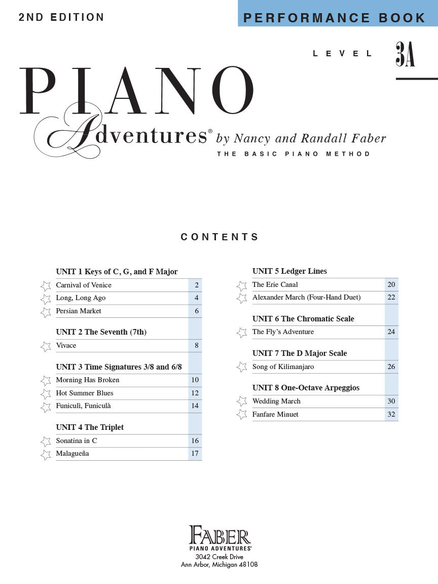 Level 3A – Performance Book – 2nd Edition - sample page 2