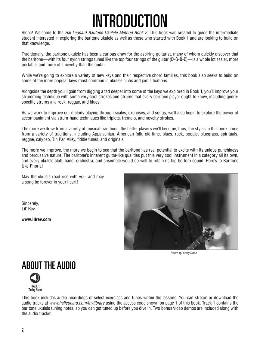 Hal Leonard Baritone Ukulele Method – Book 2 - sample page 3