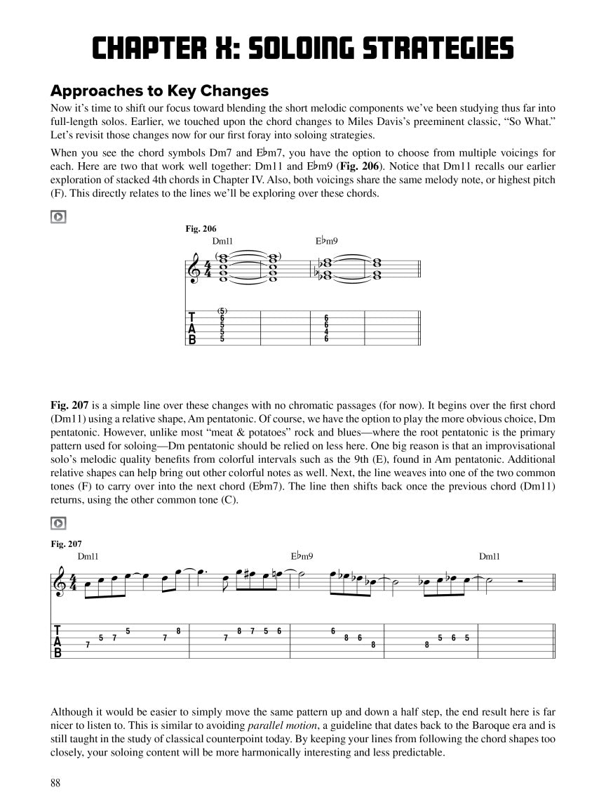 Jazz-Rock Guitar Improvisation - sample page 6