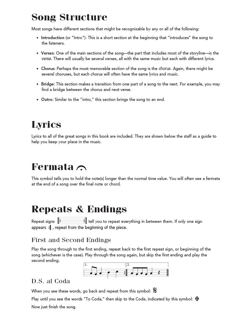 Play Mandolin Today! Songbook - sample page 2