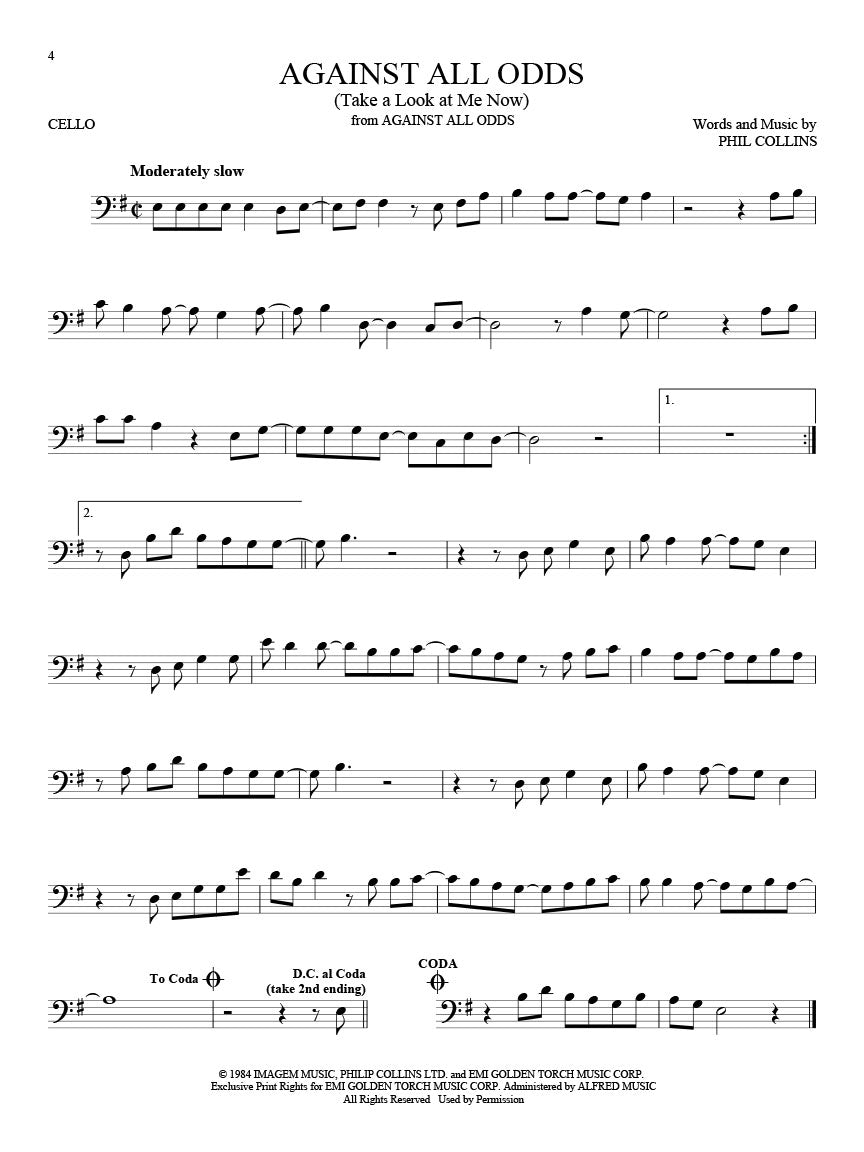 101 Movie Hits for Cello - sample page 3