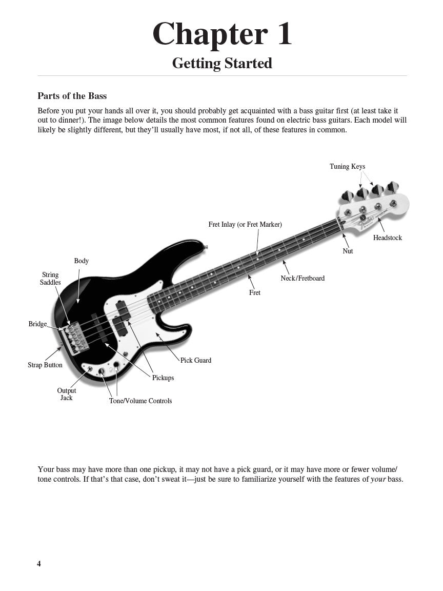 Teach Yourself to Play Bass - sample page 3
