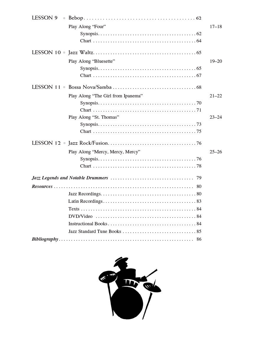 Jazz Standards for Drumset - sample page 3