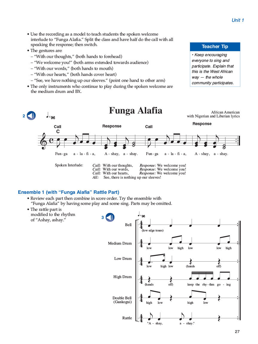 World Music Drumming: Teacher/DVD-ROM (20th Anniversary Edition) - sample page 7