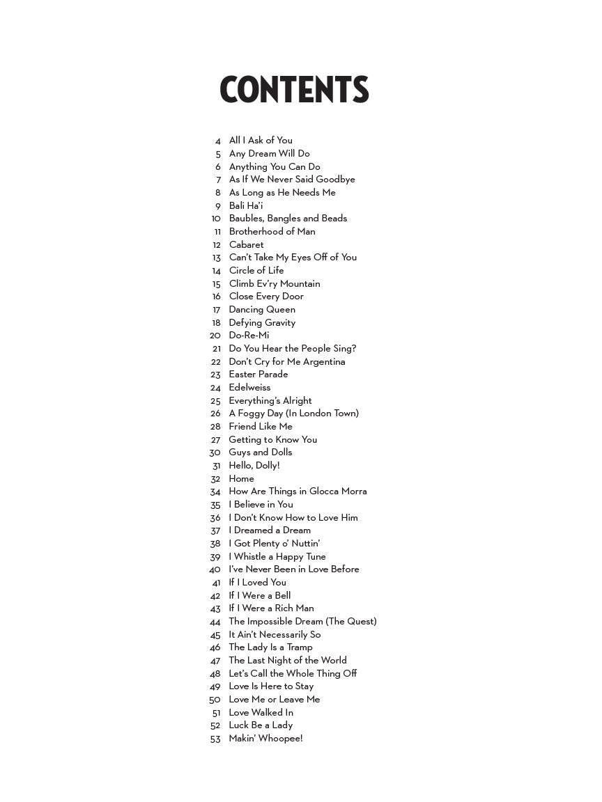 101 Broadway Songs for Trombone - sample page 2