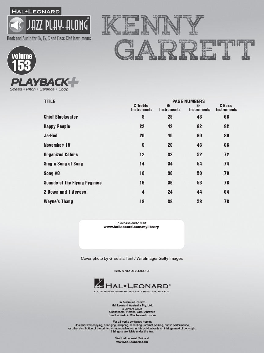 Kenny Garrett - sample page 2