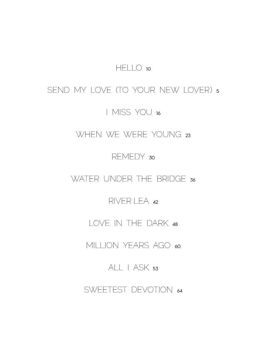 Adele – 25 - sample page 2
