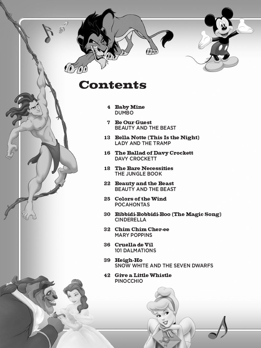 Disney Songs for Banjo - sample page 2