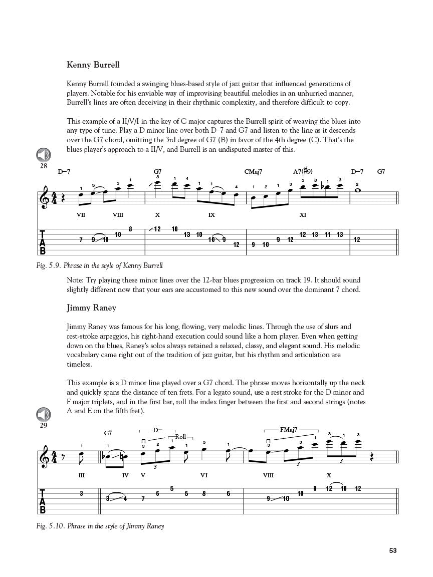 Jazz Improvisation for Guitar - sample page 5