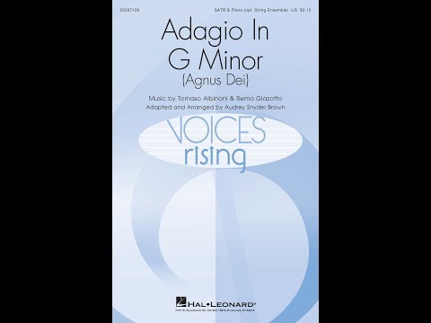Adagio in G Minor (Agnus Dei) - ScorePlay