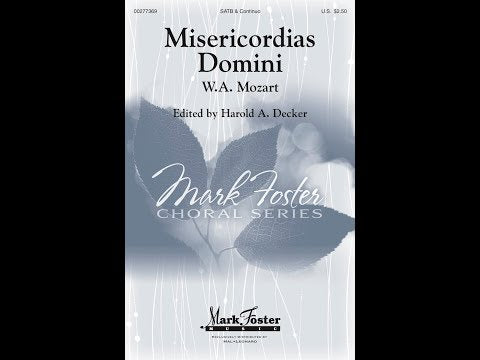 Misericordias Domini - ScorePlay