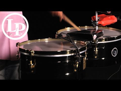 LP LP1416-R 14“ and 16” Fausto Cuevas III Timbales - Black Nickel Over Brass - LP Promo Video